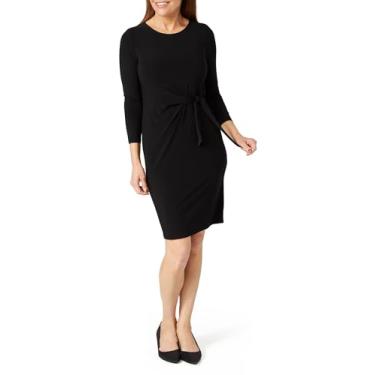 Imagem de Kasper Vestido feminino anis falso, Preto, GG