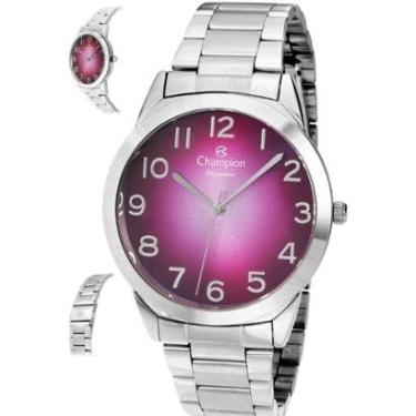 Imagem de Relógio Champion Elegance Prata  Qtz  CN24404I-Unissex