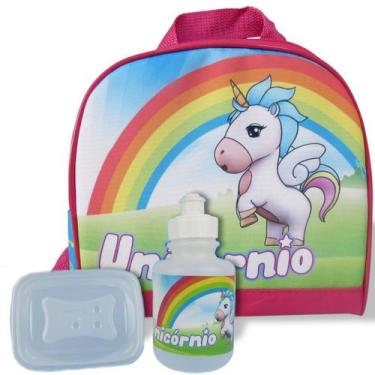 Imagem de Lancheira Termica Vou Leve, Unicornio