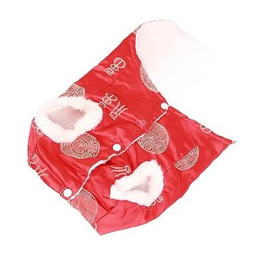 Imagem de Terno Pet Tume Confortável Quente Cão Atraente Cão Outono de Inverno Vestido Gato e Roupas Pequenas ou Médias de Cães de Petl Plieog (S) (M) (L) (Xl) (2xl)