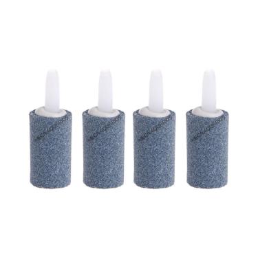 Imagem de Kit 4 Pedra Porosa Aquário Oxigenação Criação Bolhas 5X2,5Cm