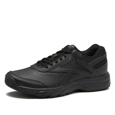 Imagem de Reebok Tênis de caminhada feminino Work N Cushion, Preto/Cinza frio/Preto, 35