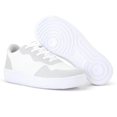 Imagem de Tenis Masculino E Feminino Wayke Force Retro Skate Unissex Board Basquete (CINZA, BR, Adulto, Numérico, 39)