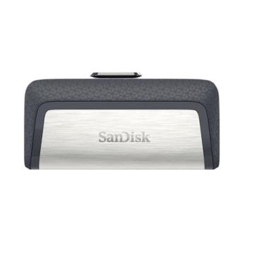 Imagem de Pendrive SanDisk Ultra Dual 256GB - USB Type-C/USB 3.1