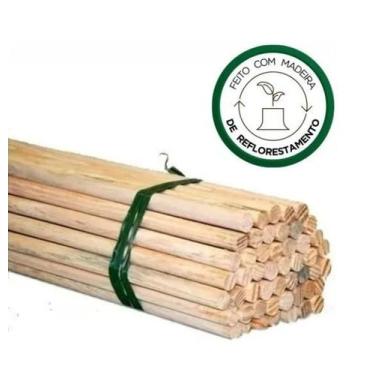 Imagem de Bastão De Madeira Para Artesanato 60 Cm X 16mm 25un - Puxart