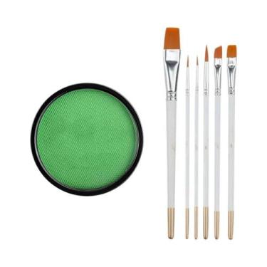 Imagem de Pintura Corporal Solúvel em Água (Preta e Branca) - 30g - À Prova D'Ág