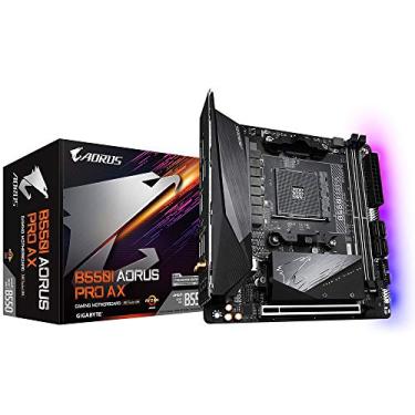 Imagem de Placa Mãe Gigabyte B550-i Aorus Pro Ax, Ddr4, Mini-itx, Am4