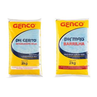 Imagem de Kit pH Certo e pH Mais Genco 2kg