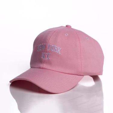 Imagem de Boné Ny New York Retro Basebol Aba Curva Masculino e Feminino Regulage