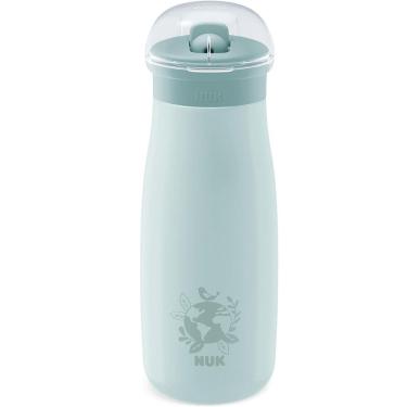 Imagem de Copo Mini-me Flip Inox 500ml +12m Verde Nuk