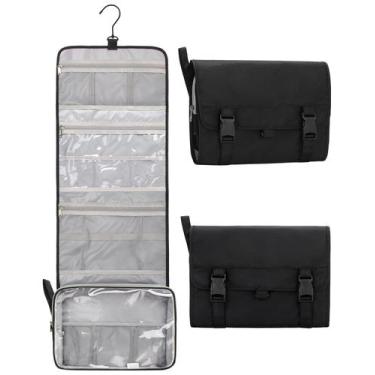 Imagem de Bolsa de higiene de viagem Relavel para homens, bolsa de higiene suspe