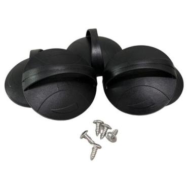 Imagem de Kit 5 Pomel Pegador Puxador de Baquelite Premium Para Tampa de Panela 