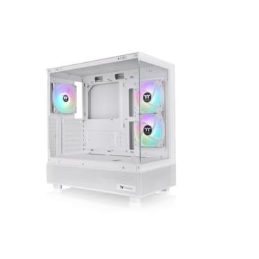Imagem de GABINETE TT VIEW 270 PLUS TG ARGB MID TOWER WIN SNOW WHITE 3 FANS CA-1Y7-00M6WN-01
