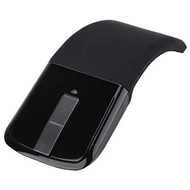 Imagem de Mouse sem fio 2,4 G 1600DPI mouse óptico ergonômico dobrável com receptor USB adequado para PC, laptop, notebook para Mac