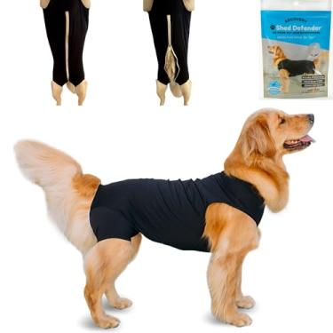 Imagem de Shed Defender Traje de recuperação para cães – visto no tanque de tubarão, macacão para cães pós-cirurgia, aprovado pelo veterinário, camisa de ansiedade, alternativa de gola eletrônica, colete