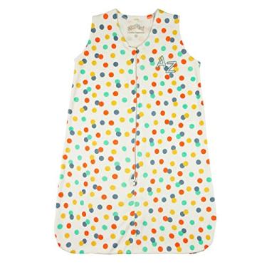 Imagem de Saco de Dormir Casulo de Bebê Pijama Suedine Estampado - Laranja G