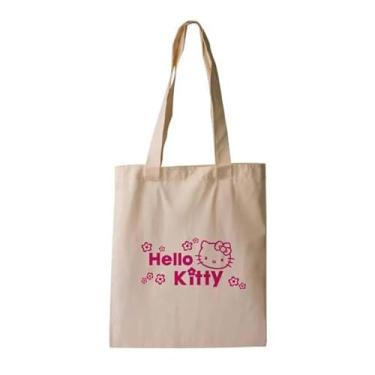 Imagem de Eco.bag Bolsa De Praia He.llo Kit.ty (HK_06)
