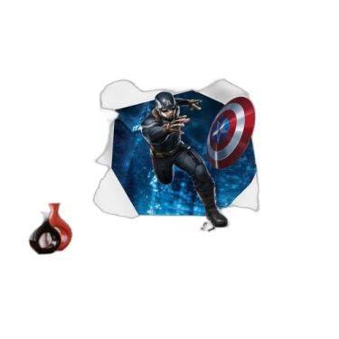 Imagem de Papel De Parede 3D Heróis Página Quadrinhos Hq 3,5M Nhma204 - Você Dec