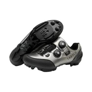 Imagem de Sapatos De Ciclismo MTB Profissionais Masculinos Antiderrapantes Tênis