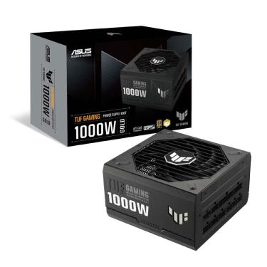 Imagem de Fonte 1000W Asus Tuf Gaming - PFC Ativo - 92% Eficiência - 80 PLUS® Gold - Bivolt - 90YE00S1-B0BA00