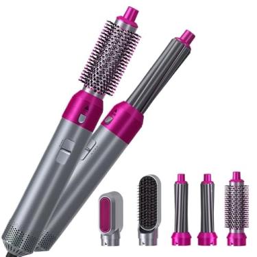 Imagem de Secador de cabelo 5 em 1 Escova de ar quente Modelador de cabelo 110V