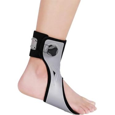 Imagem de Órtese De Pé Caído, Suporte De Tala De órtese De Tornozelo Afo Ajustável, órtese De Pé Caído, Para Pé Caído Fascite Plantar Tendinite De Aquilesinjury Recover, Right, L