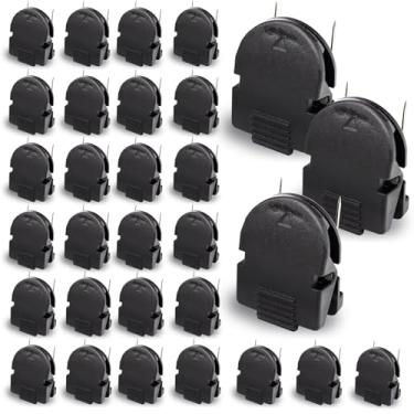 Imagem de Niuohoy 30 peças de clipes de cubo para parede de tecido, clipes de pinos de painel de tecido, acessórios de cubículos, para pendurar fotos, moldura, notas de escritório, cabos de dados, mensagens