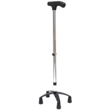 Imagem de Bengala De Alumínio 4 Pontas 90Cm Ajustável - Tings