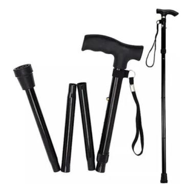 Imagem de Bengala Tipo T Com Regulagem Dobravel Até 100kg - Supermedy