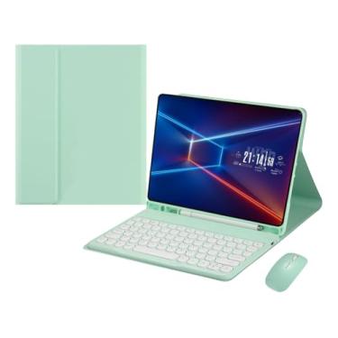 Imagem de Capa Para iPad 10ª Geração/11ª Geração com Teclado Redondo e Mouse