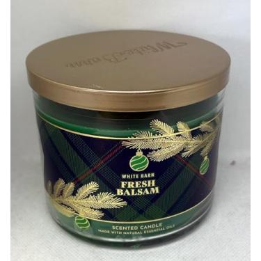 Imagem de Bath & Body Works Vela de 3 pavios em bálsamo fresco - a embalagem pode variar