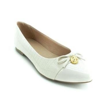 Imagem de Sapatilha Feminina Sua Cia 8302.14644 - Branco-Feminino