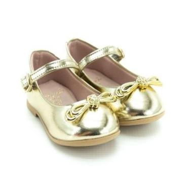 Imagem de Sapatilha Infantil Menina Mini Sua Cia 7036 - Dourado-Feminino
