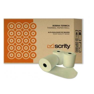 Imagem de Bobina Térmica Amarela 57X15 48g Caixa com 10 Unidades - Scrity