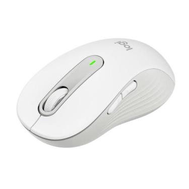 Imagem de Mouse Sem Fio Logitech Signature M650 L Bluetooth Branco 100