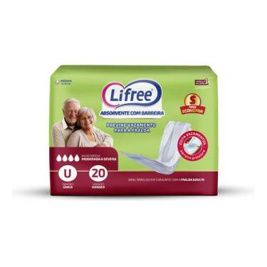 Imagem de Lifree Absorvente Geriátrico Refil Para Fralda-calça 20 Unidades