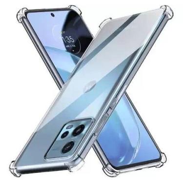 Imagem de Capa Capinha Transparente Anti Impactos Moto G72 - HREBOS