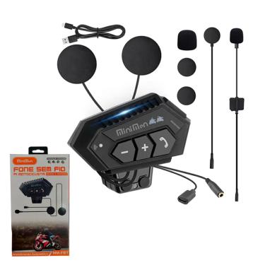 Imagem de Fone Intercomunicador Sem Fio Para Capacete A Prova D`Água