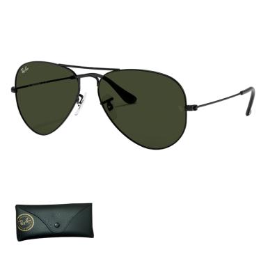 Imagem de Óculos de Sol Ray Ban Masculino Aviator Classic  RB3025 Tamanho 58