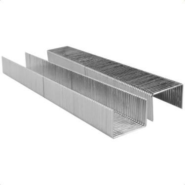 Imagem de Grampo Para Grampeador Tapeceiro 8 Mm Grampos Prata Alta Resistência D