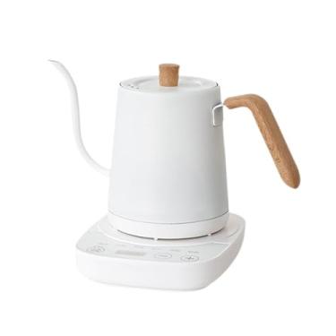 Imagem de Llazsybz Chaleira Elétrica Multiuso com Capacidade para 800 Ml, Ideal para Ferver água, Perfeita para Presentear No Escritório, Casa de Chá Ou Casa, Branco, Tamanho real