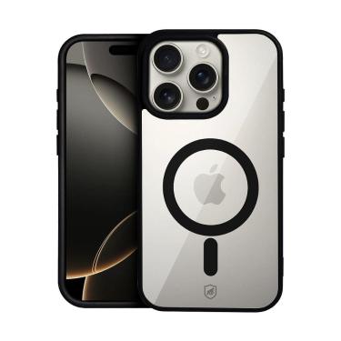 Imagem de Capa case capinha MagSafe para iPhone 16 Pro Max - Preta - Gshield