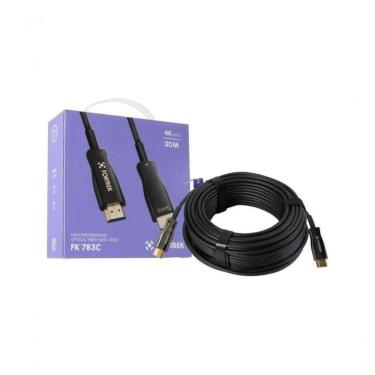 Imagem de Cabo Hdmi Fibra óptica 4k Fk 783c 30m Fortrek