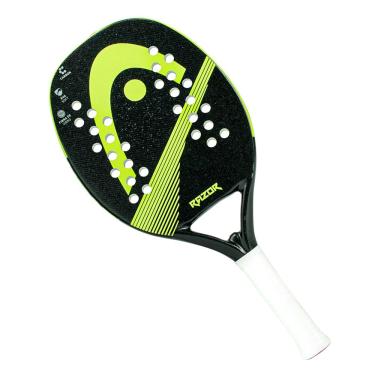 Imagem de Raquete de Beach Tennis Head Razor Preta e Limão