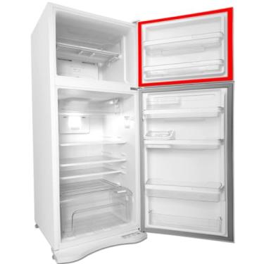 Imagem de Borracha Gaxeta Geladeira Freezer Para Electrolux Modelo DC36 (Cinza, 58x47)