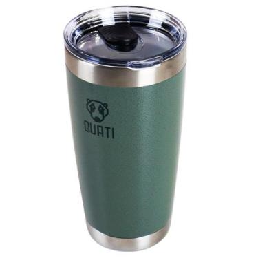 Imagem de Copo Termico Com Tampa 591Ml Verde - Cvct591 - Quati