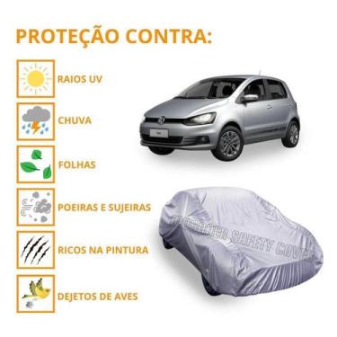 Imagem de Capa Cobrir Carro Volkswagen Fox Com Proteção Impermeável - Mosaner St