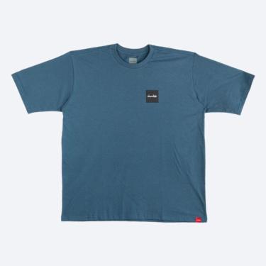 Imagem de CAMISETA CHOCOLATE SKATEBOARD OVER CHOCO SQUARE TEE AZUL-Unissex