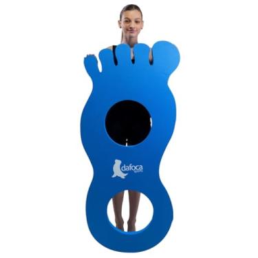 Imagem de Tapete Flutuante Eva Natação Infantil Para Piscina DF4100-PE Pé Azul Gigante Dafoca Sports