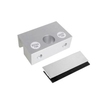 Imagem de Aluminium Alloy Glass Door U Bracket U-Bracket Matched Electronic Bolt Lock